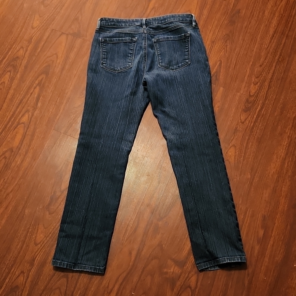 Ann Taylor Loft Womens Jeans Size 6 Petite Modern Straight Denim - Picture 2 of 15